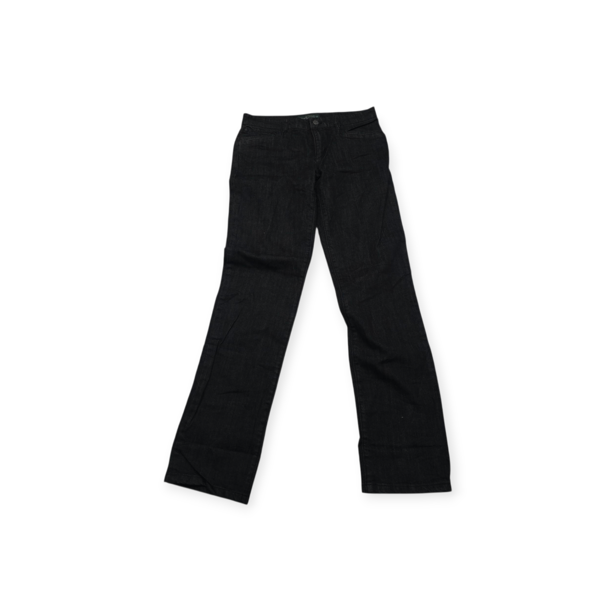 Pantalon Ralph Lauren Talla 2 Color Negro De Mezclilla