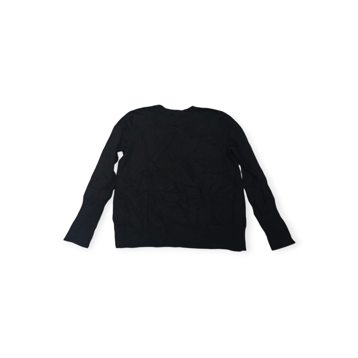 Sueter Karl Lagerfeld Mediana M Negro Con Botones Dorados