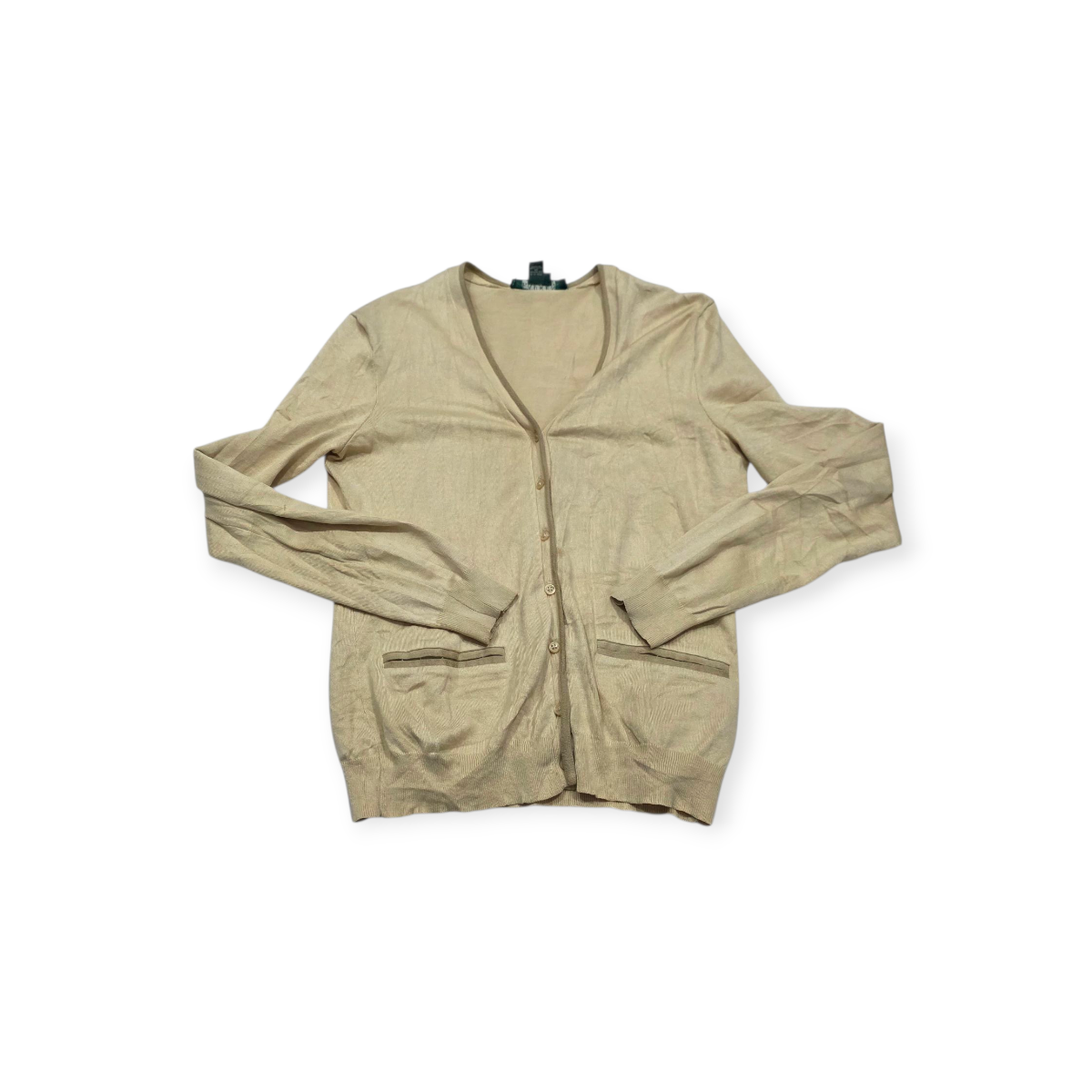 Sueter Ralph Lauren Color Crema De Mujer Talla Chica Petite