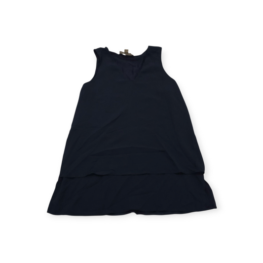 Blusa Michael Kors Chico S Azul Marino Sin Mangas