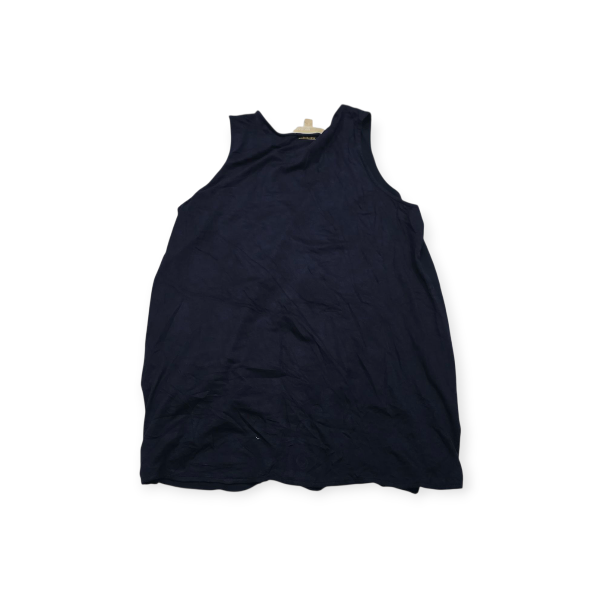 Blusa Michael Kors Chico S Azul Marino Sin Mangas