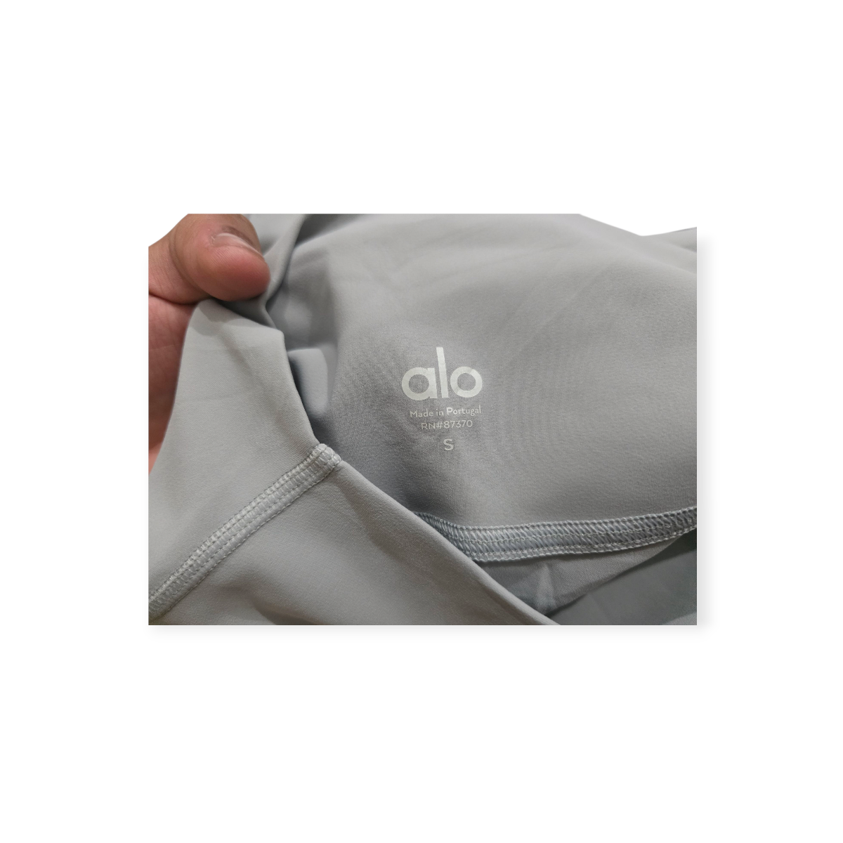 Legging Alo Yoga De Mujer Chico S Color Gris Claro