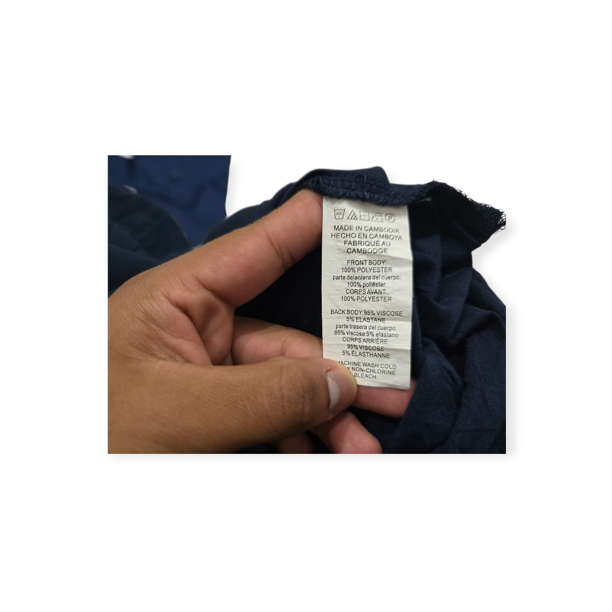 Blusa Michael Kors Chico S Azul Marino Sin Mangas