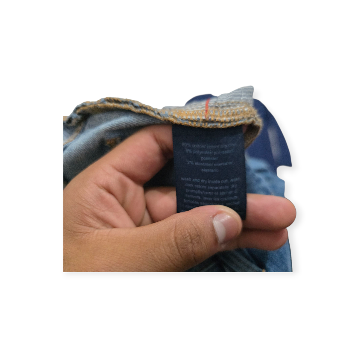 Pantalon Tommy Hilfiger Talla 6 Skinny Azul