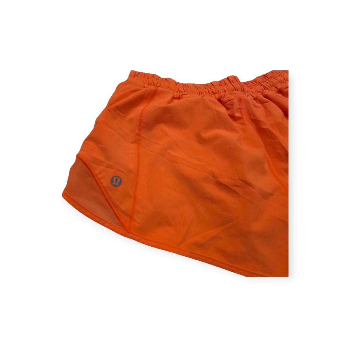 Short Lululemon Talla 10 Regular Color Naranja