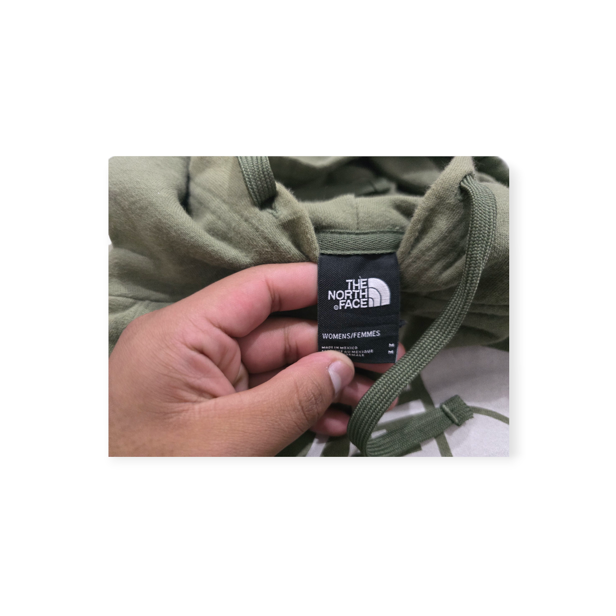 Sudadera Con Gorro The North Face Mediana M Verde