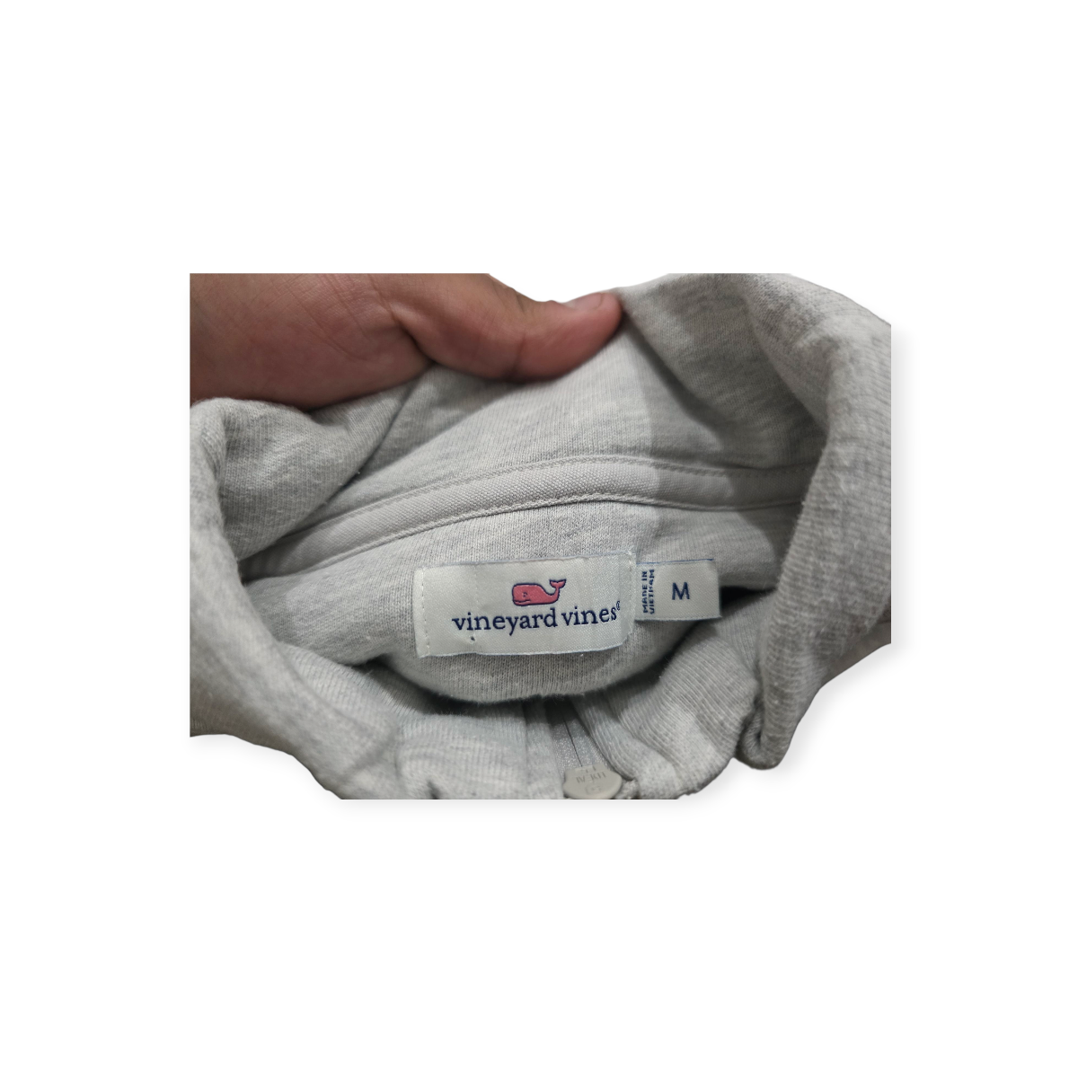 Sudadera Vineyard Vines Mediana M Gris Claro