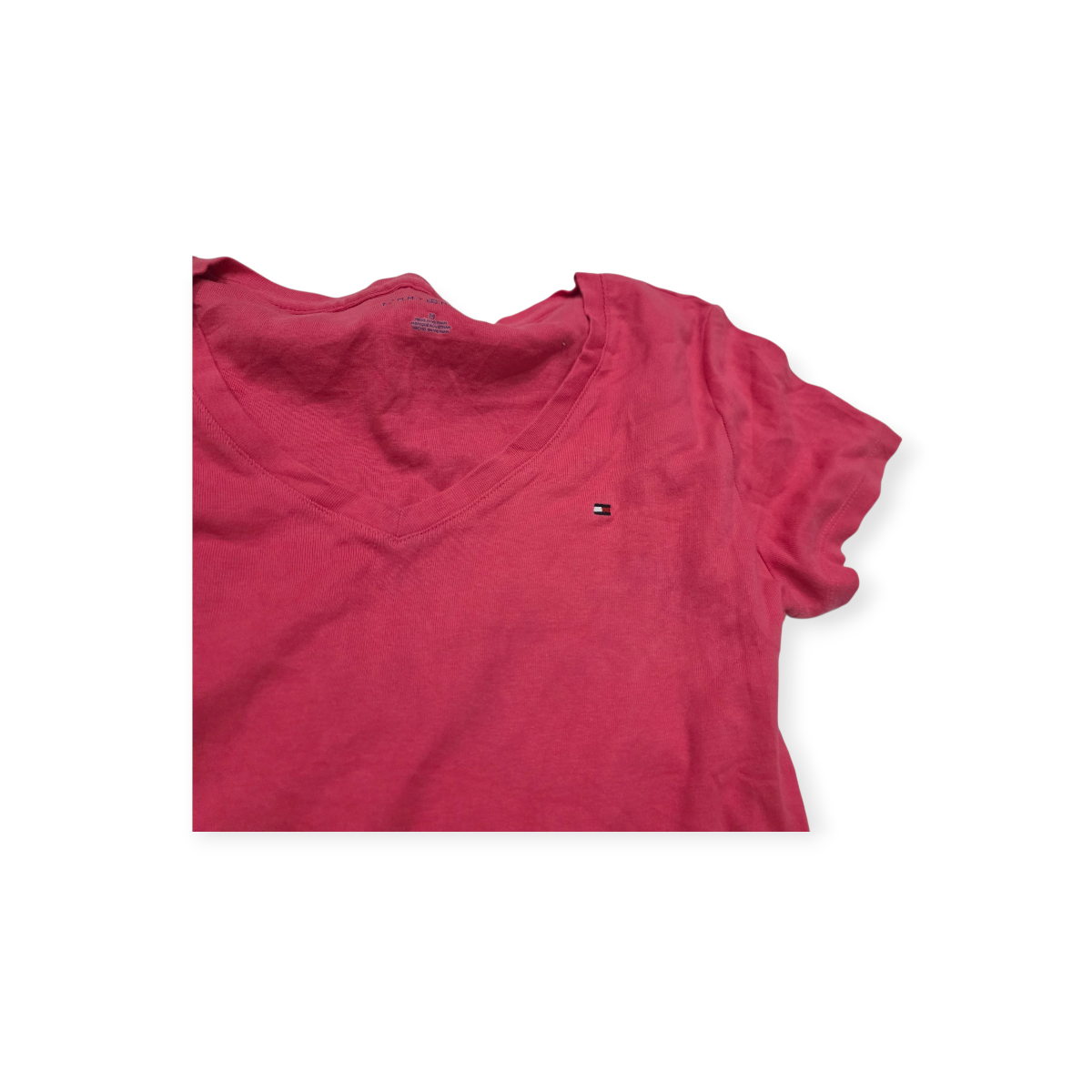 Playera Tommy Hilfiger Mediana M Rosa Claro