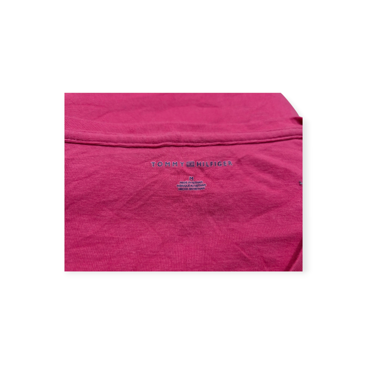 Playera Tommy Hilfiger Mediana M Rosa Claro