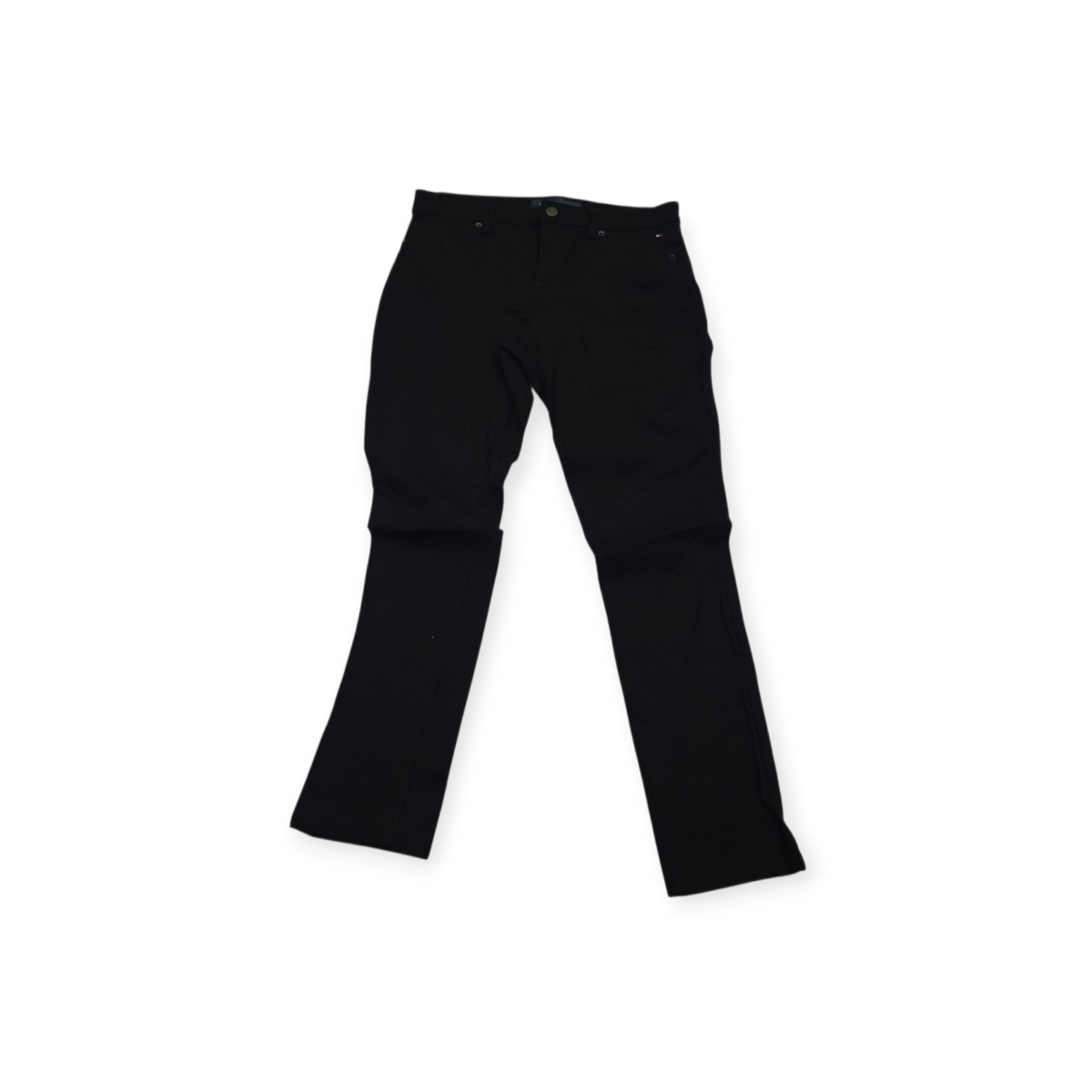 Pantalon Tommy Hilfiger Talla 10 Negro De Mujer