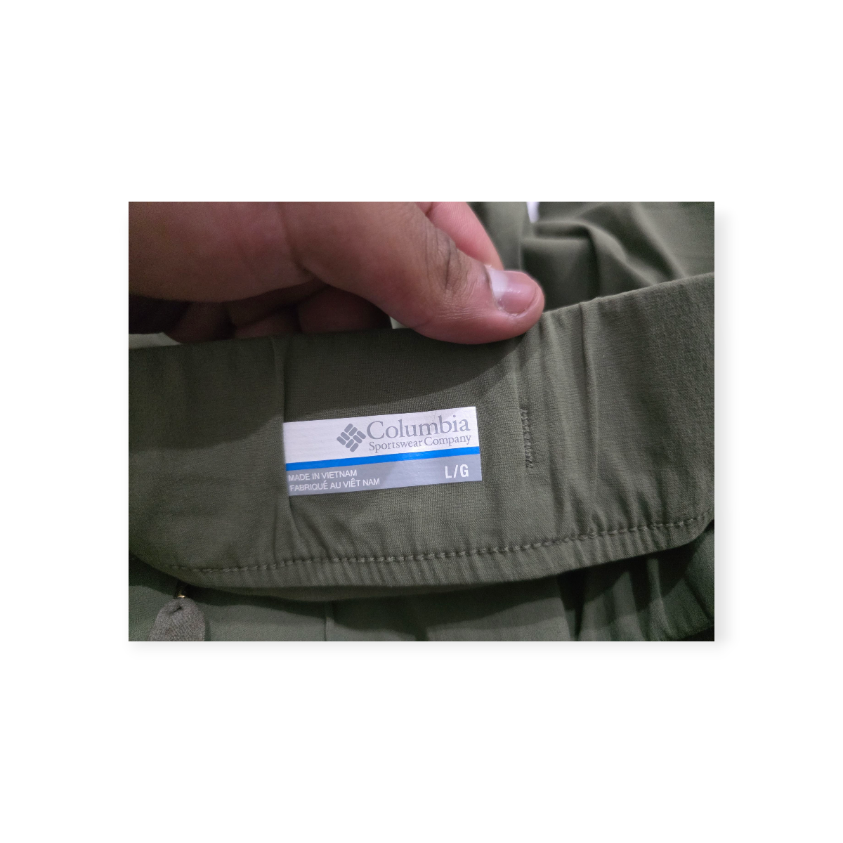 Pants Columbia De Mujer Grande L Color Verde