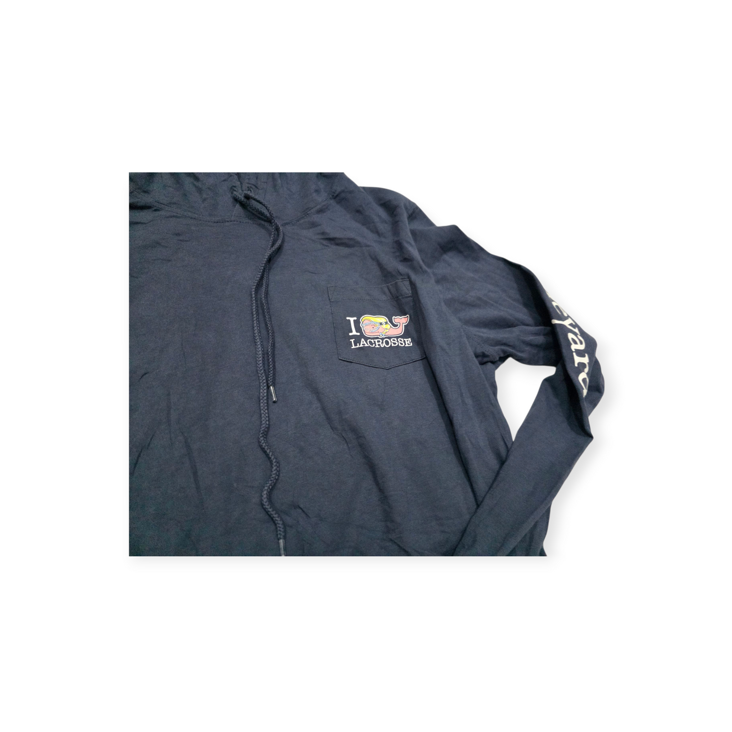 Playera Con Gorro Vineyard Vines Grande L Azul Marino