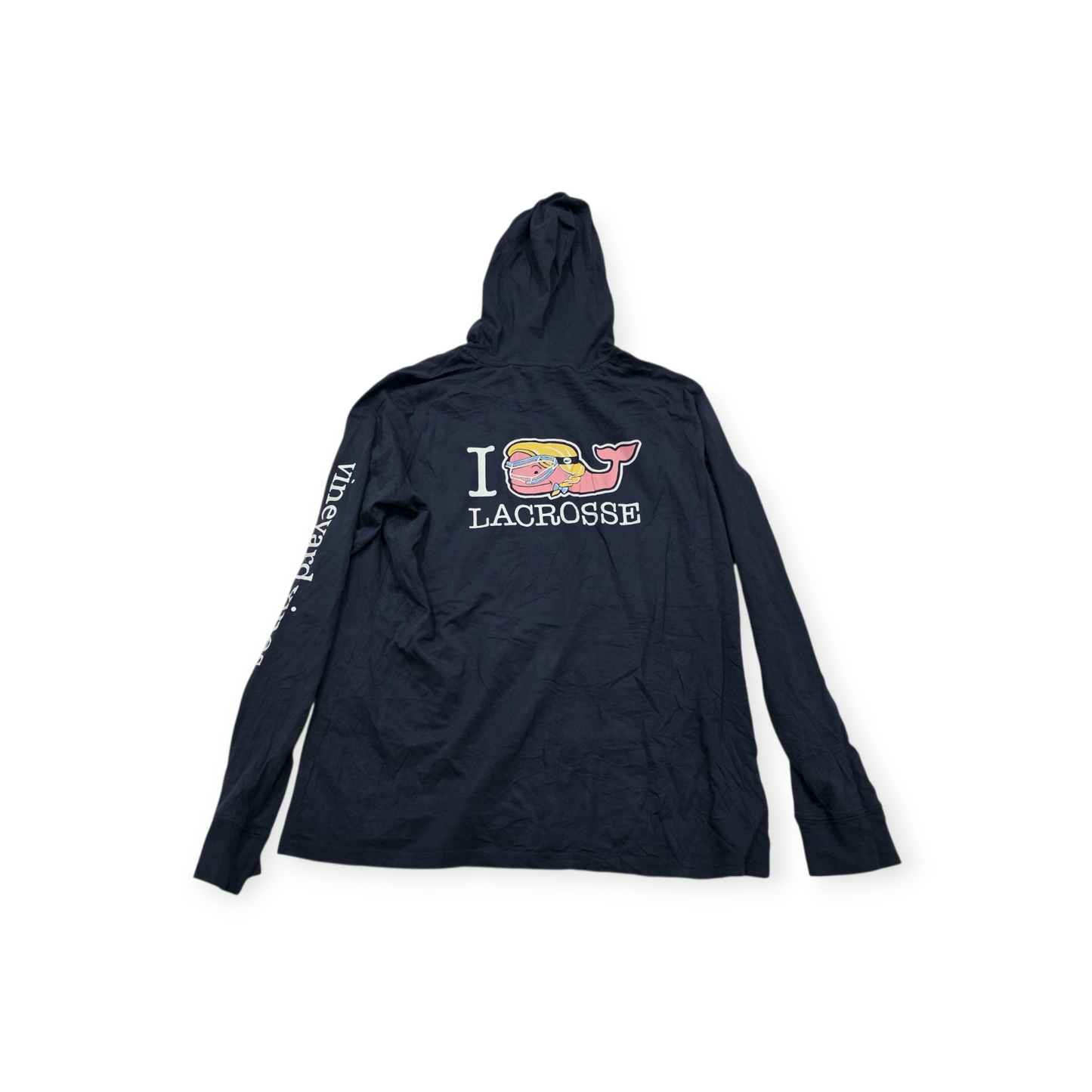 Playera Con Gorro Vineyard Vines Grande L Azul Marino