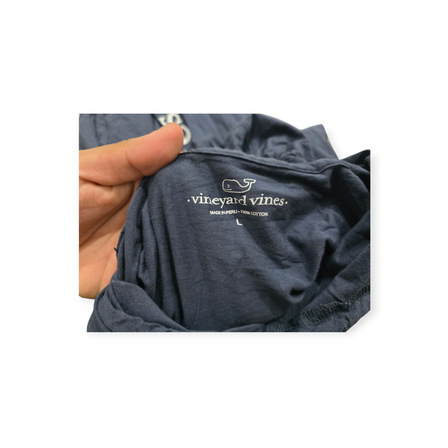 Playera Con Gorro Vineyard Vines Grande L Azul Marino