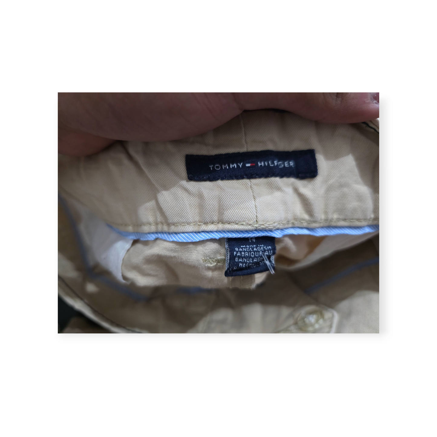 Short Tommy Hilfiger Cafe Claro Talla 14