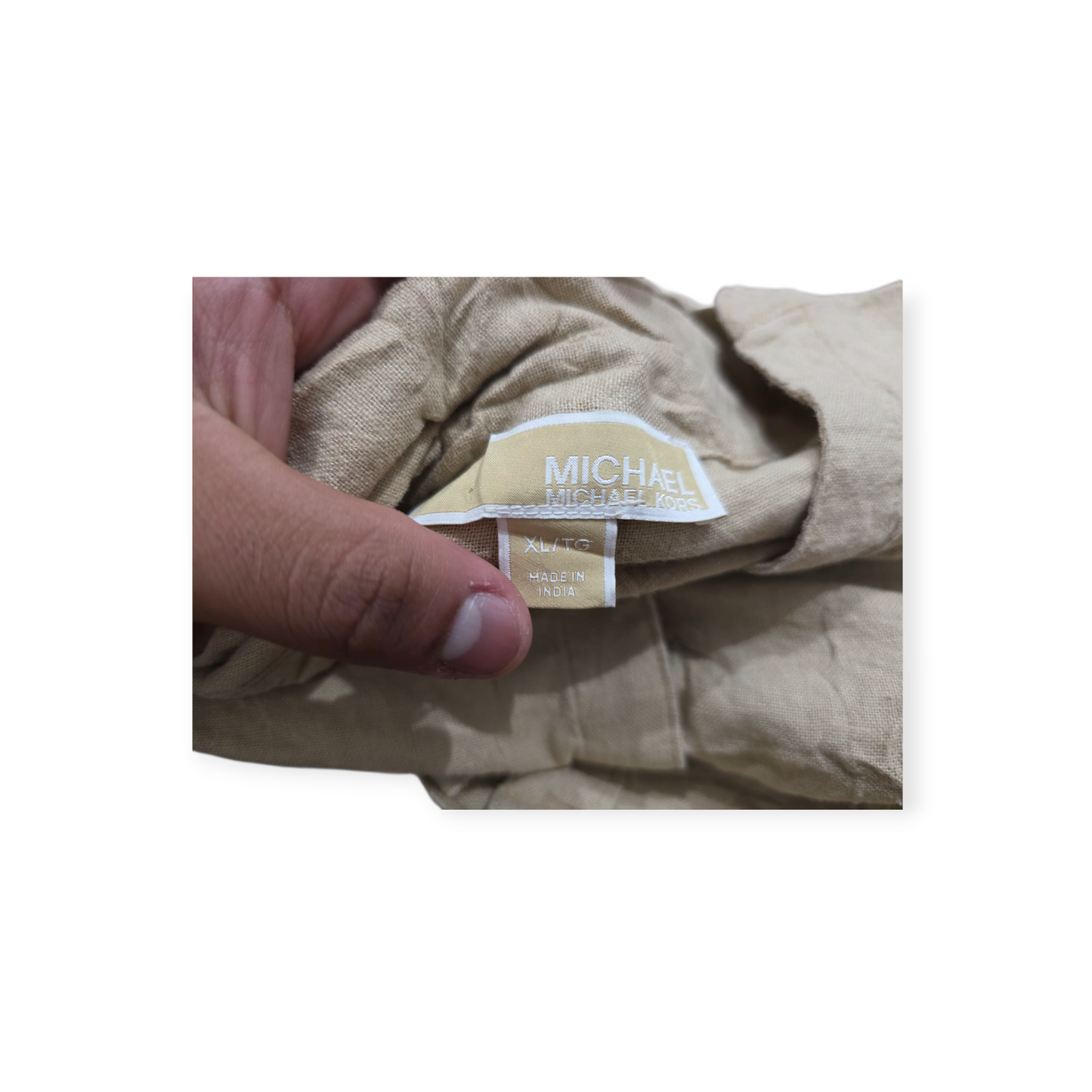 Blusa Ralph Lauren Michael Kors De Viscose Xgrande Xl Cafe