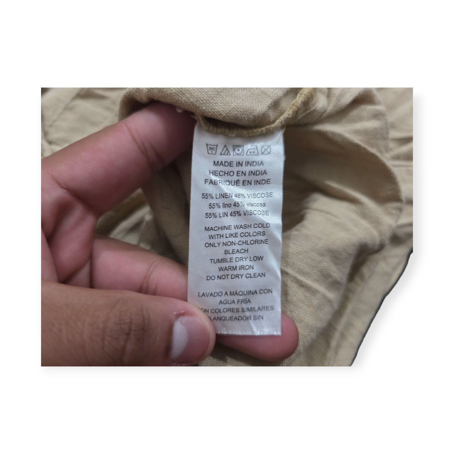 Blusa Ralph Lauren Michael Kors De Viscose Xgrande Xl Cafe