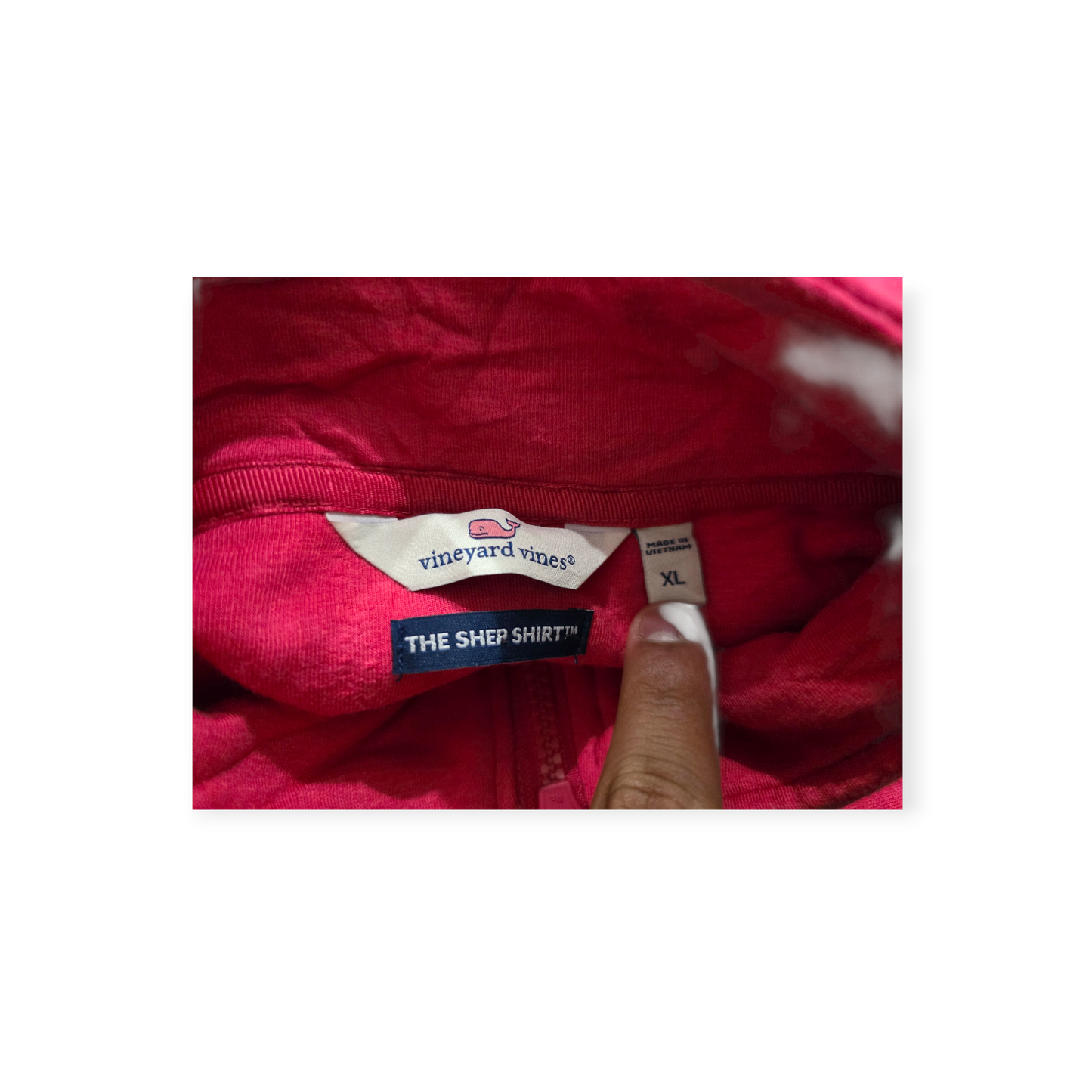 Sudadera Vineyard Vines The Shep Shirt Xgrande Rosa De Mujer