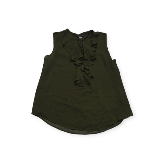 Blusa Tommy Hilfiger Xgrande Xl Sin Mangas Verde