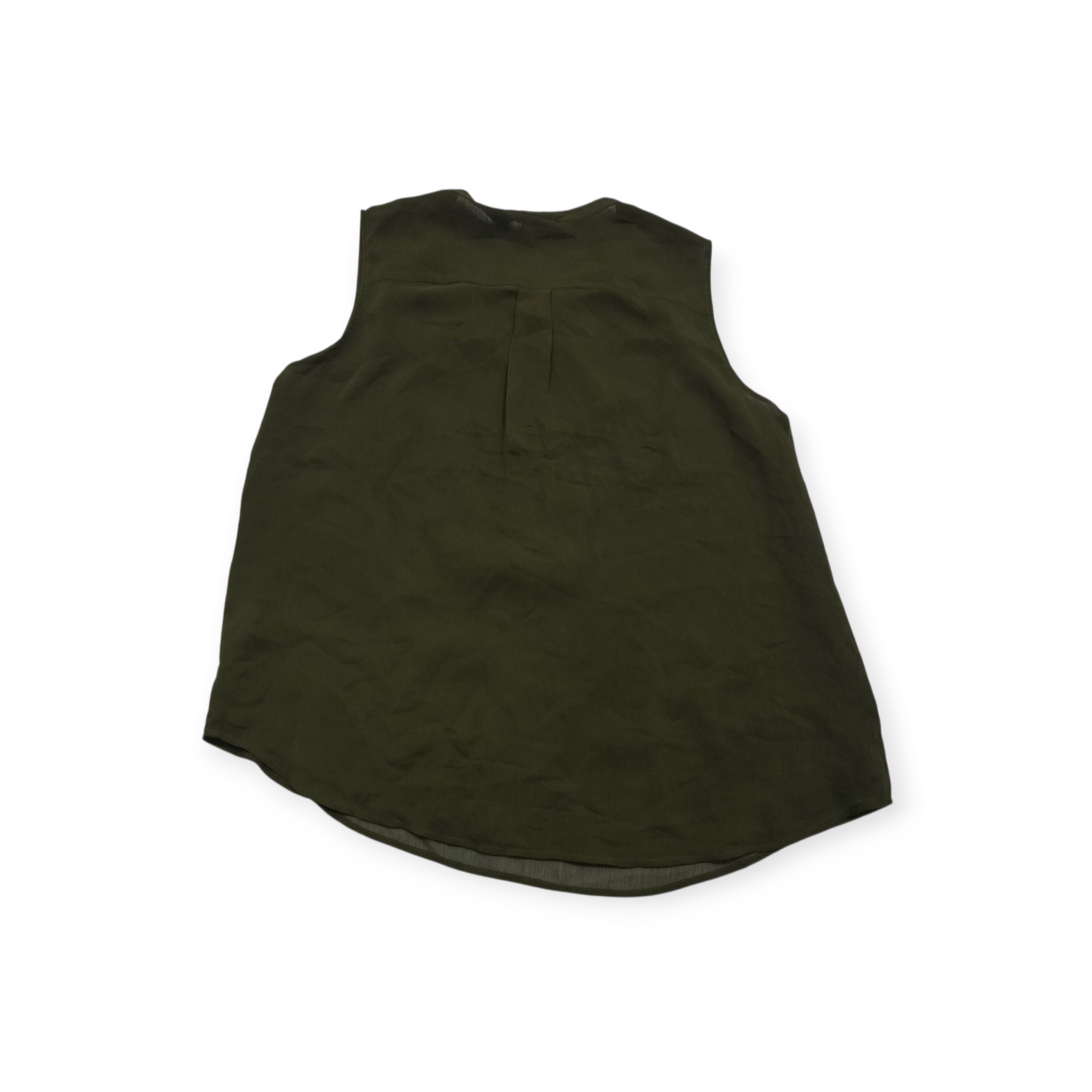 Blusa Tommy Hilfiger Xgrande Xl Sin Mangas Verde