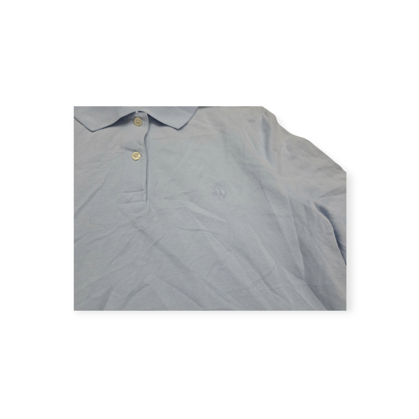Playera Brooks Brothers Xgrande Azul Claro Performance Polo