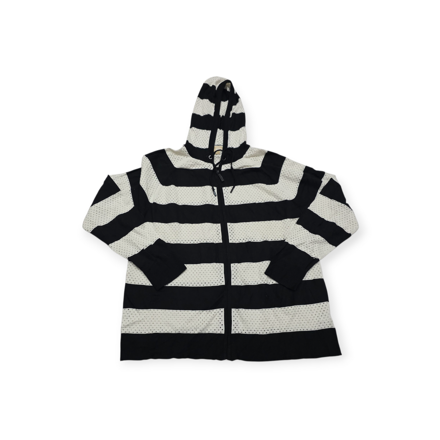 Sudadera Michael Kors Talla 1x Negro/blanco De Mujer