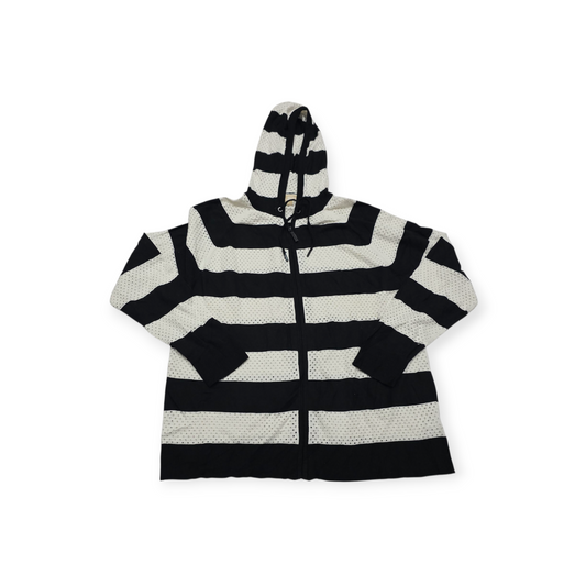 Sudadera Michael Kors Talla 1x Negro/blanco De Mujer