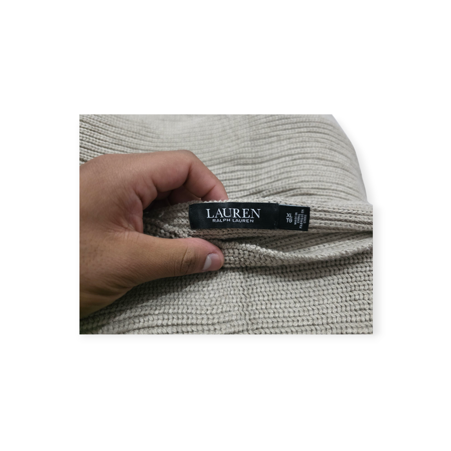 Sueter Ralph Lauren Black Xgrande Xl Color Cafe De Mujer