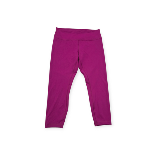Legging Lululemon Talla 16 Rosa Mexicano