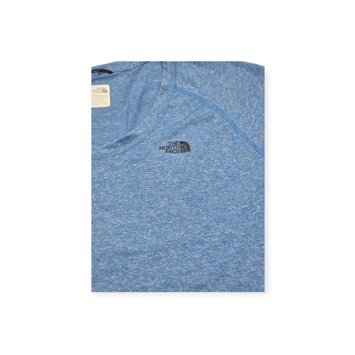 Playera The North Face Xgrandexl Azul Jaspeado Manga Corta