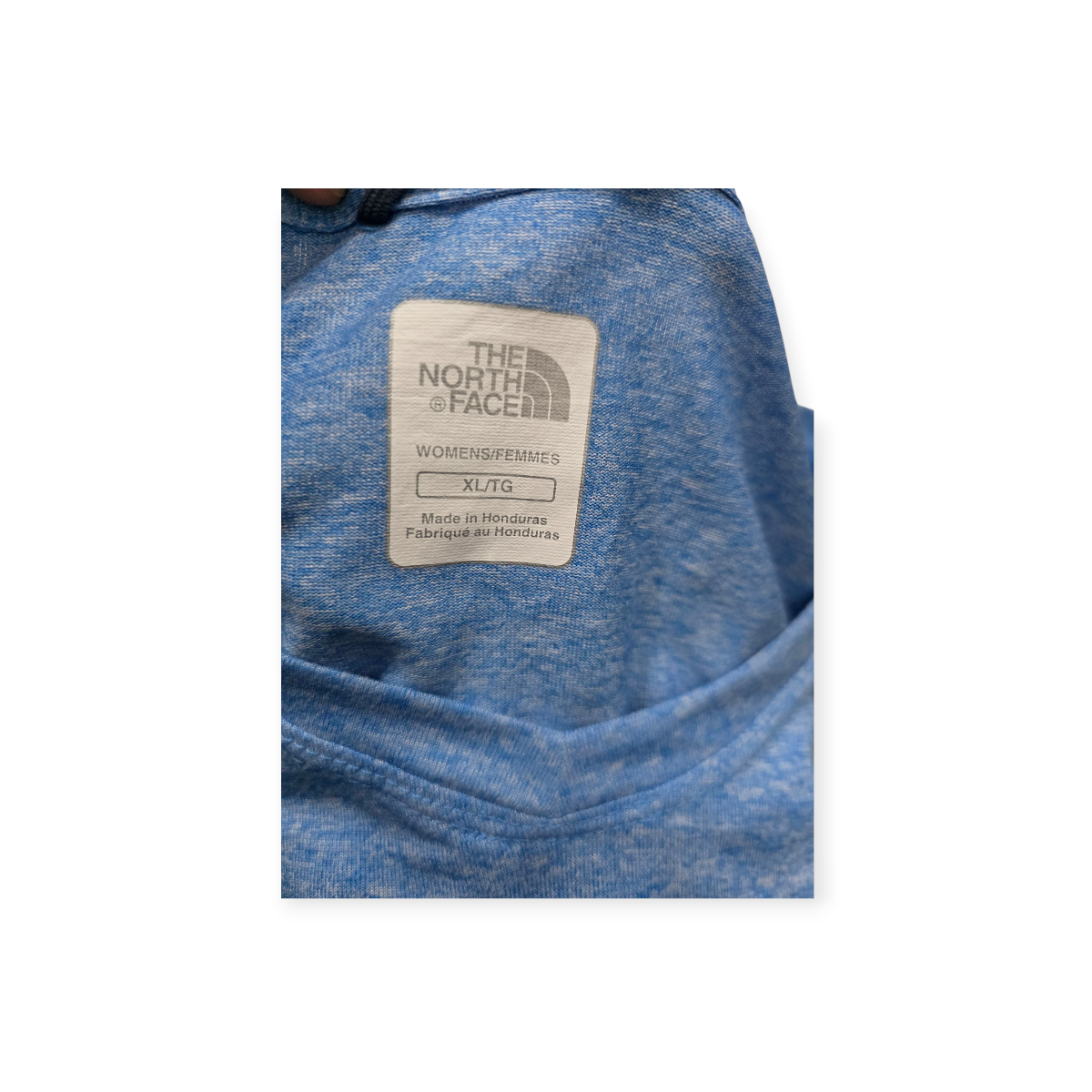 Playera The North Face Xgrandexl Azul Jaspeado Manga Corta