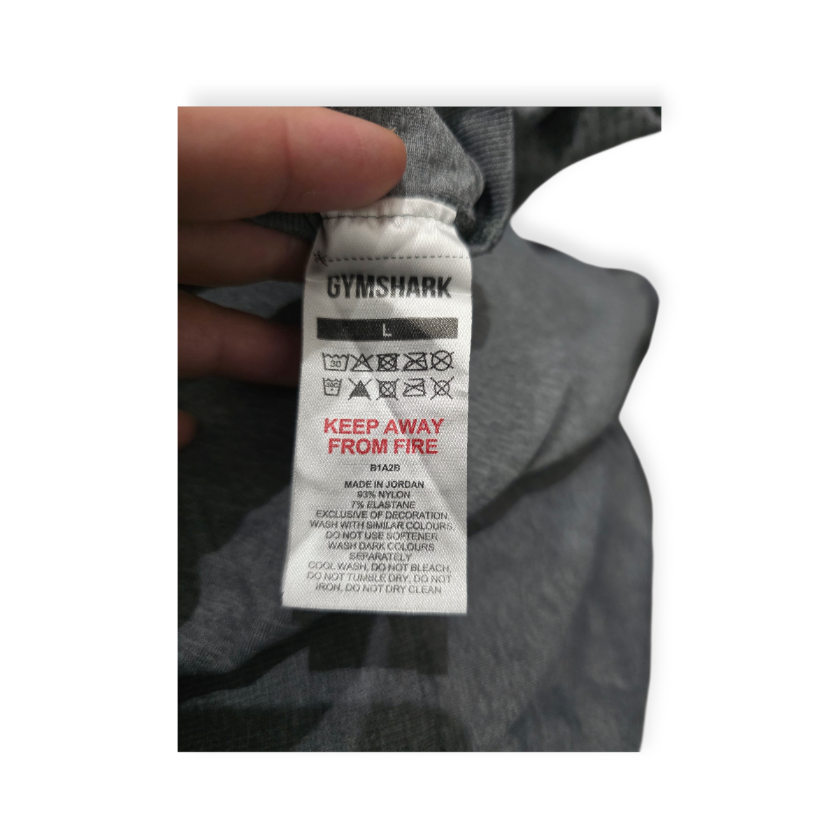 Legging Gymshark De Mujer Grande L Color Gris