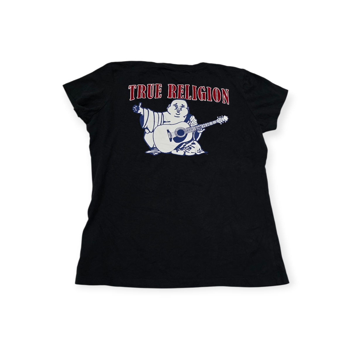 Playera True Religion Grande L Color Negro Manga Corta