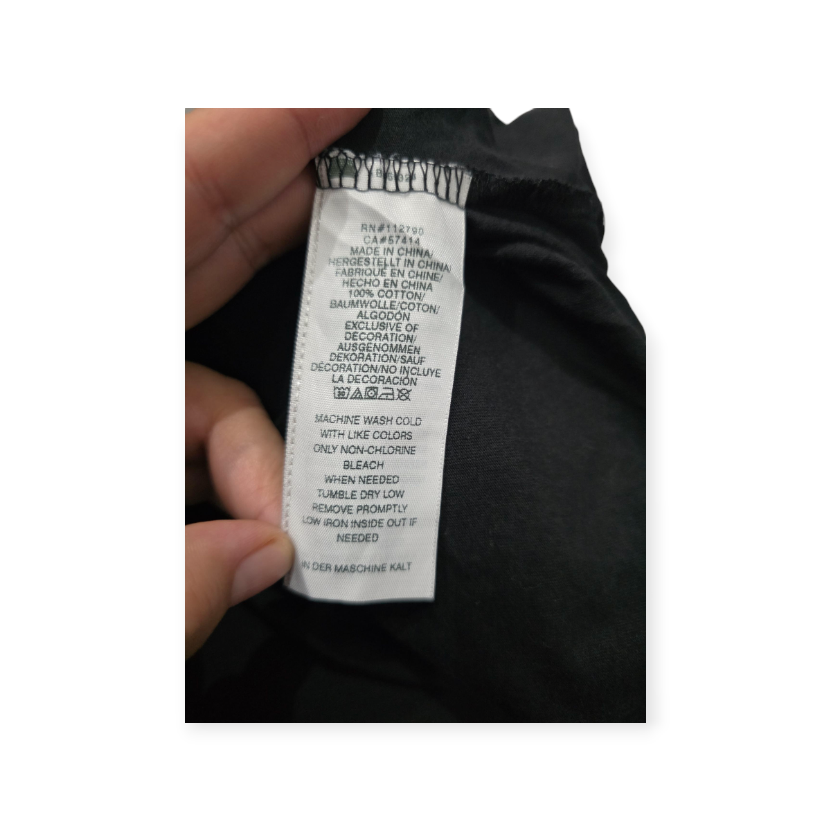 Playera True Religion Grande L Color Negro Manga Corta