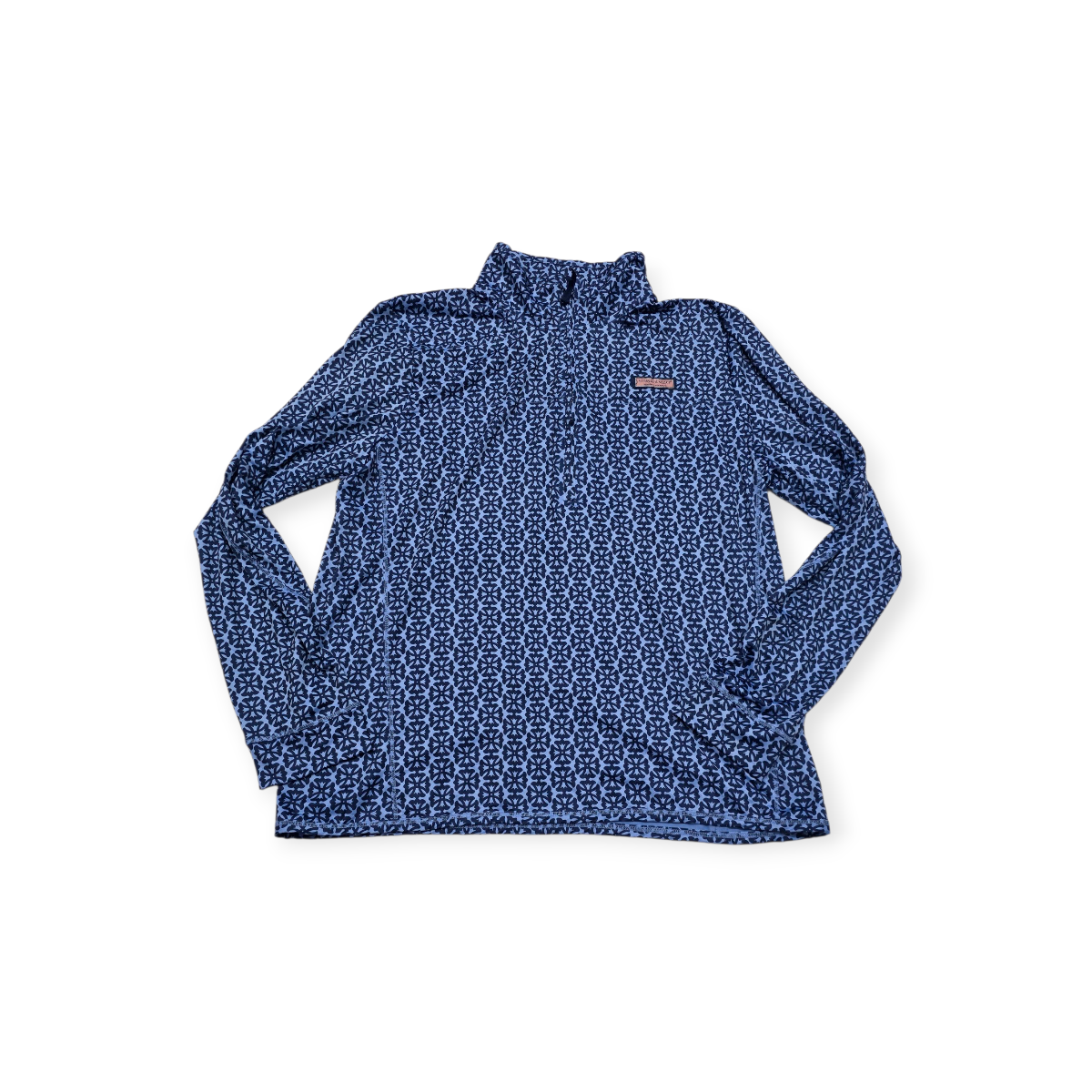 Playera Vineyard Vines The Shep Shirt Azul Con Figuras