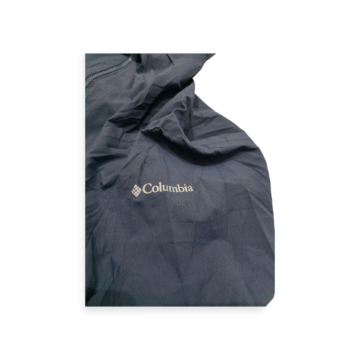 Chamarra Ligera Columbia Omnitech Grande L Azul Marino