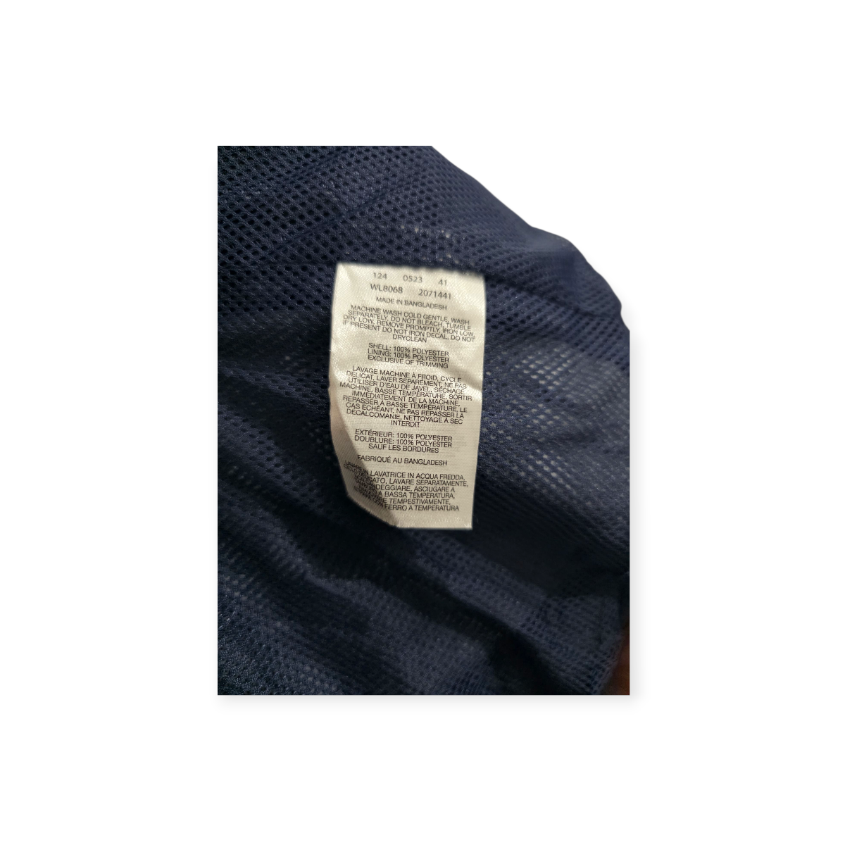 Chamarra Ligera Columbia Omnitech Grande L Azul Marino