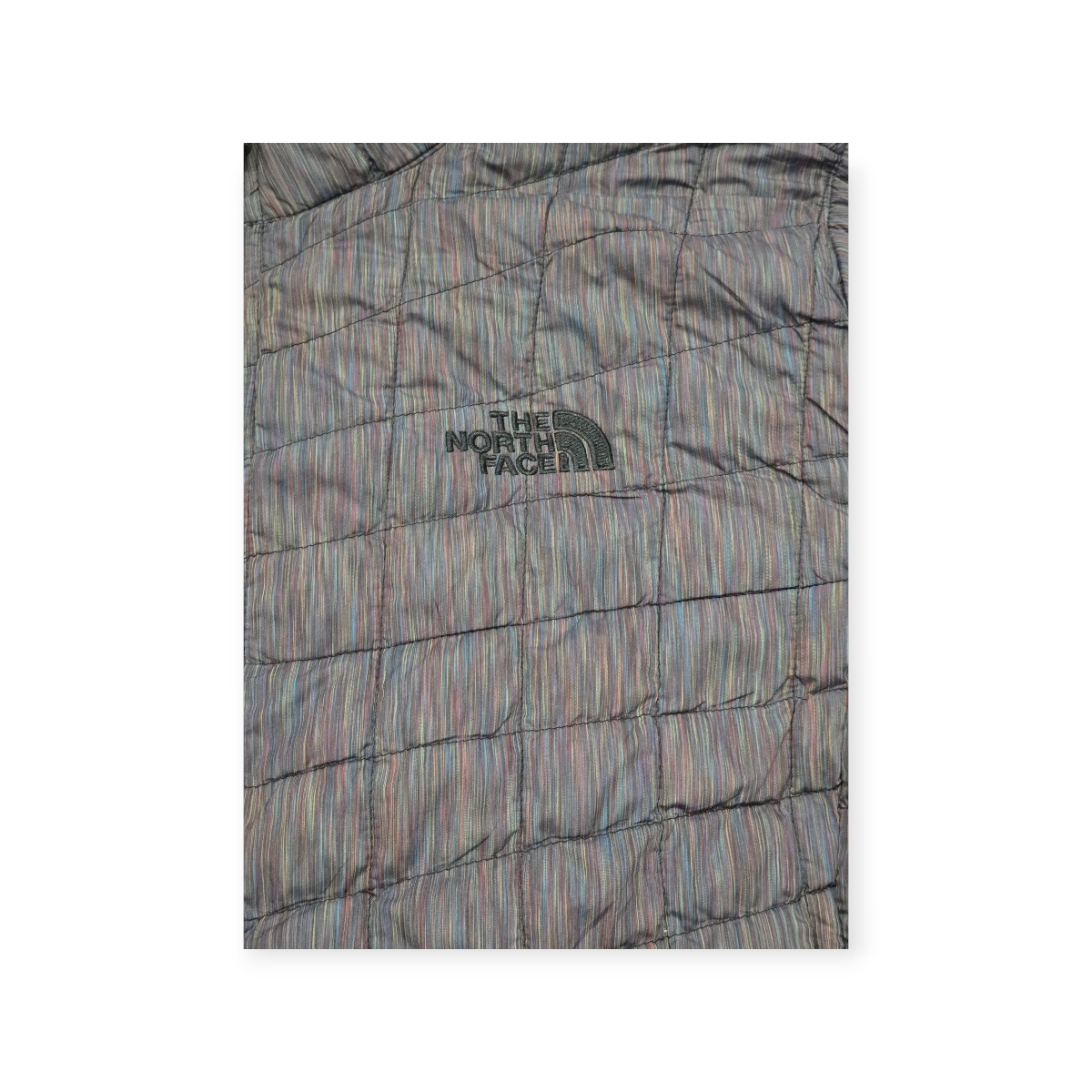 Chamarra The North Face Pm Gris Jaspeado Thermoball De Mujer