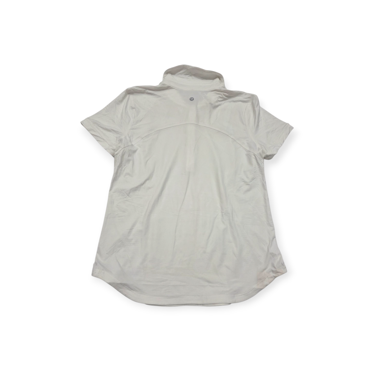 Polo Lululemon Athletica Talla 10 Blanco Dryfit Deportivo