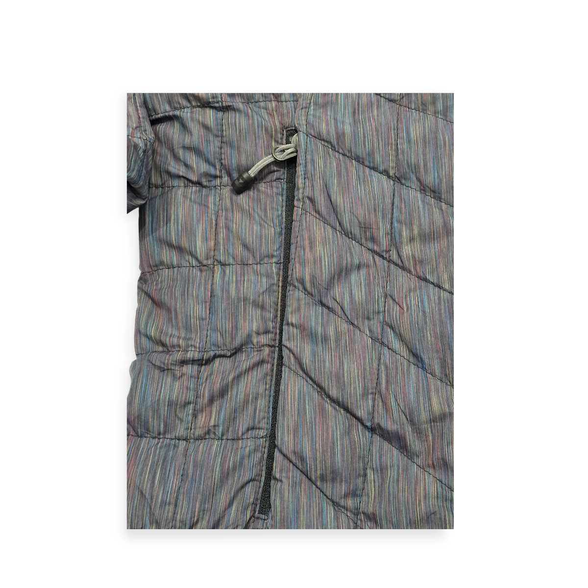 Chamarra The North Face Pm Gris Jaspeado Thermoball De Mujer