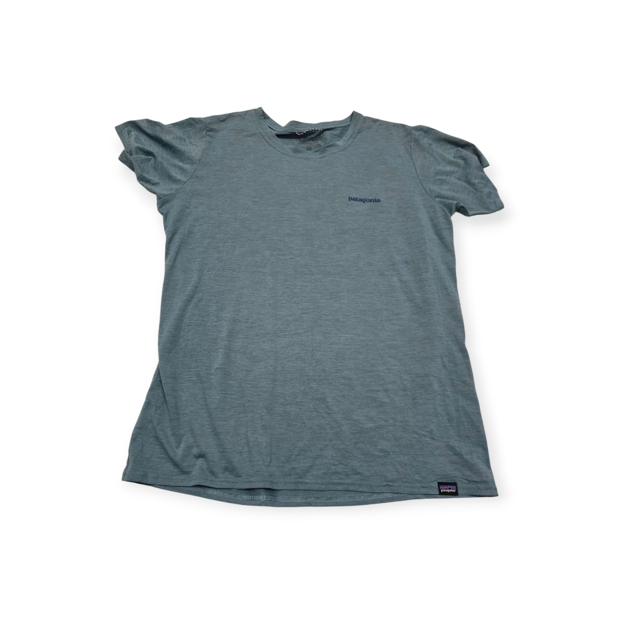 Playera Patagonia Capilene De Mujer Mediana M Azul Grisaceo