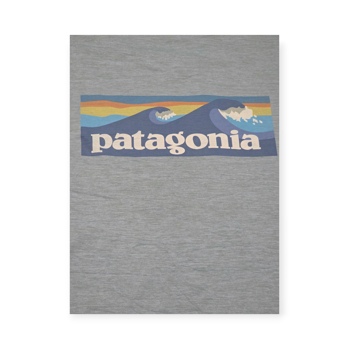Playera Patagonia Capilene De Mujer Mediana M Azul Grisaceo