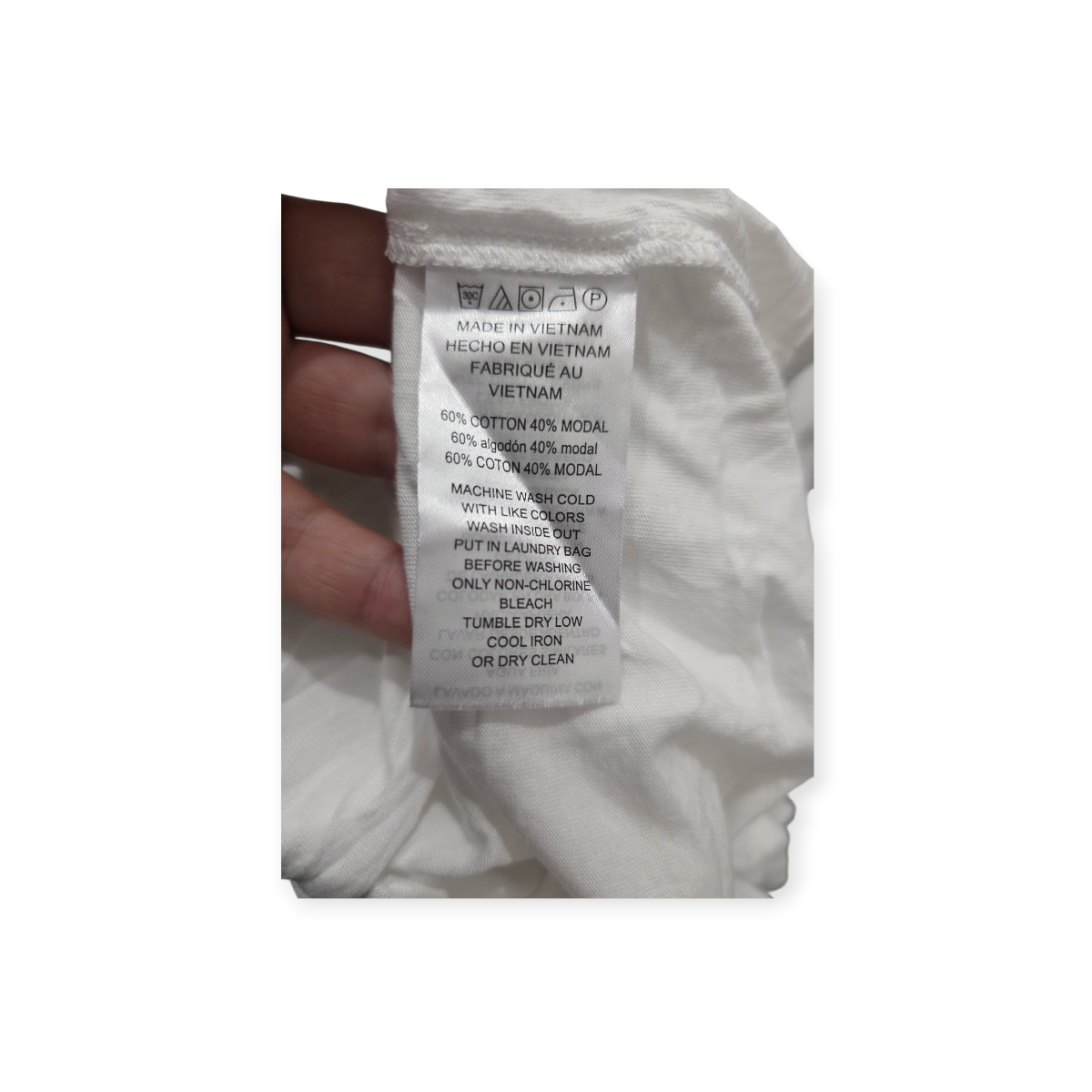 Blusa Michael Kors Mediana M Blanca Sin Mangas Con Olanes