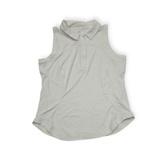 Playera Sin Mangas Lululemon Talla 6 Color Blanco