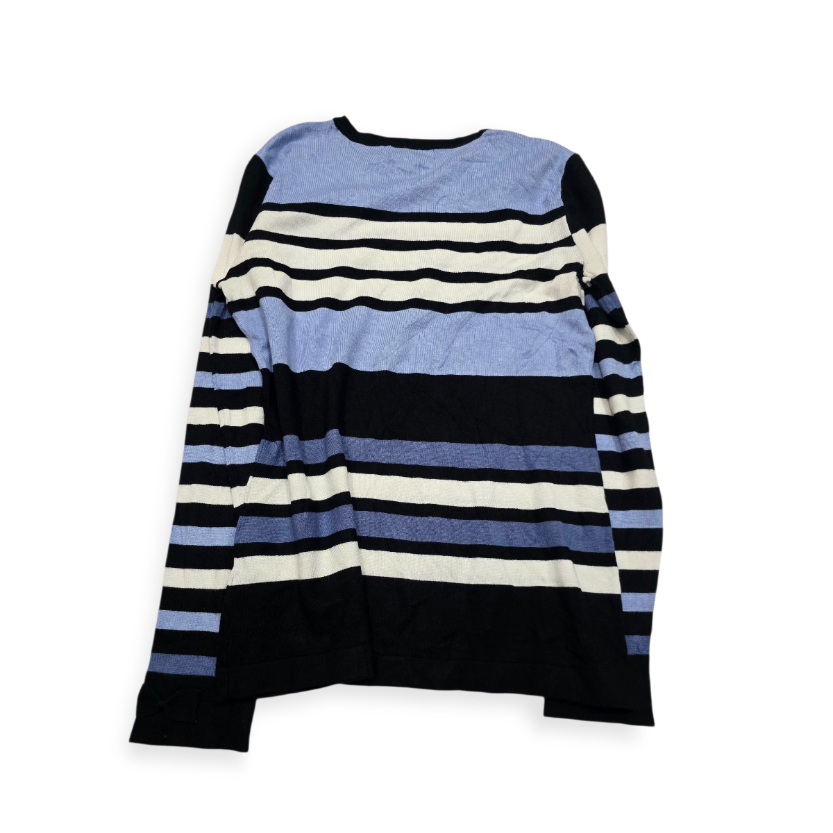 Sueter Karl Lagerfeld De Rayon Chico S Azul Con Blanco