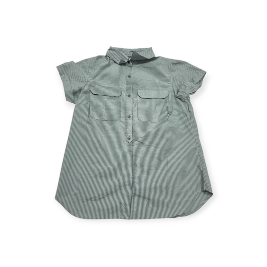 Camisa Columbia Omnishadesunprotection Manga Corta Raya Verd