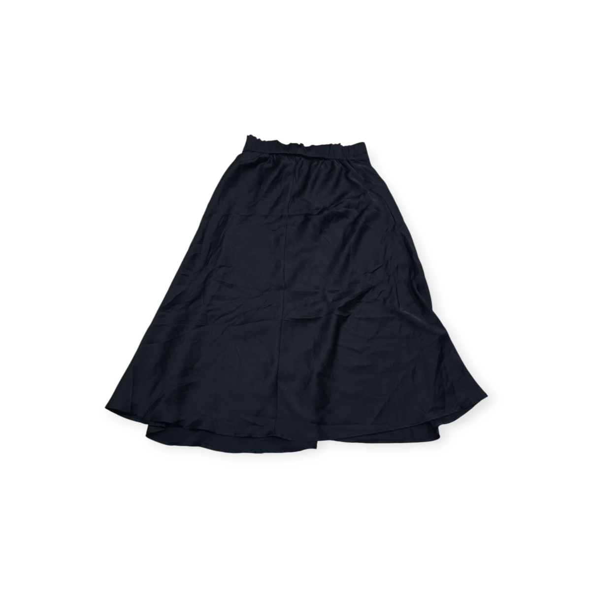 Falda Tommy Hilfiger Midi Negraa-line Talla Xxs Azul Marino