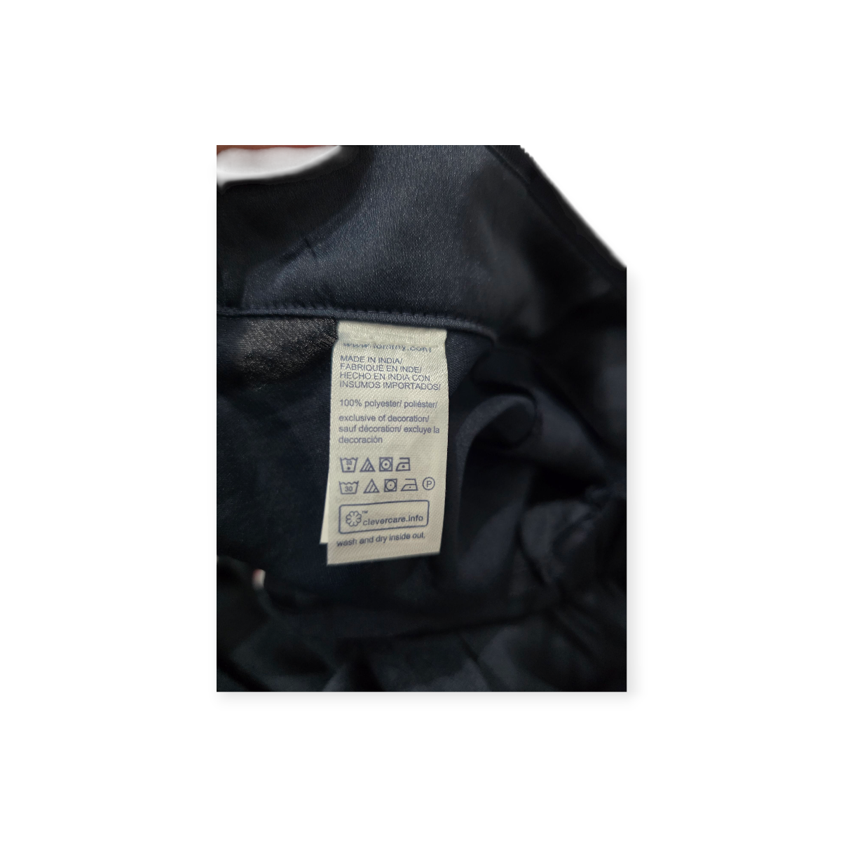 Falda Tommy Hilfiger Midi Negraa-line Talla Xxs Azul Marino