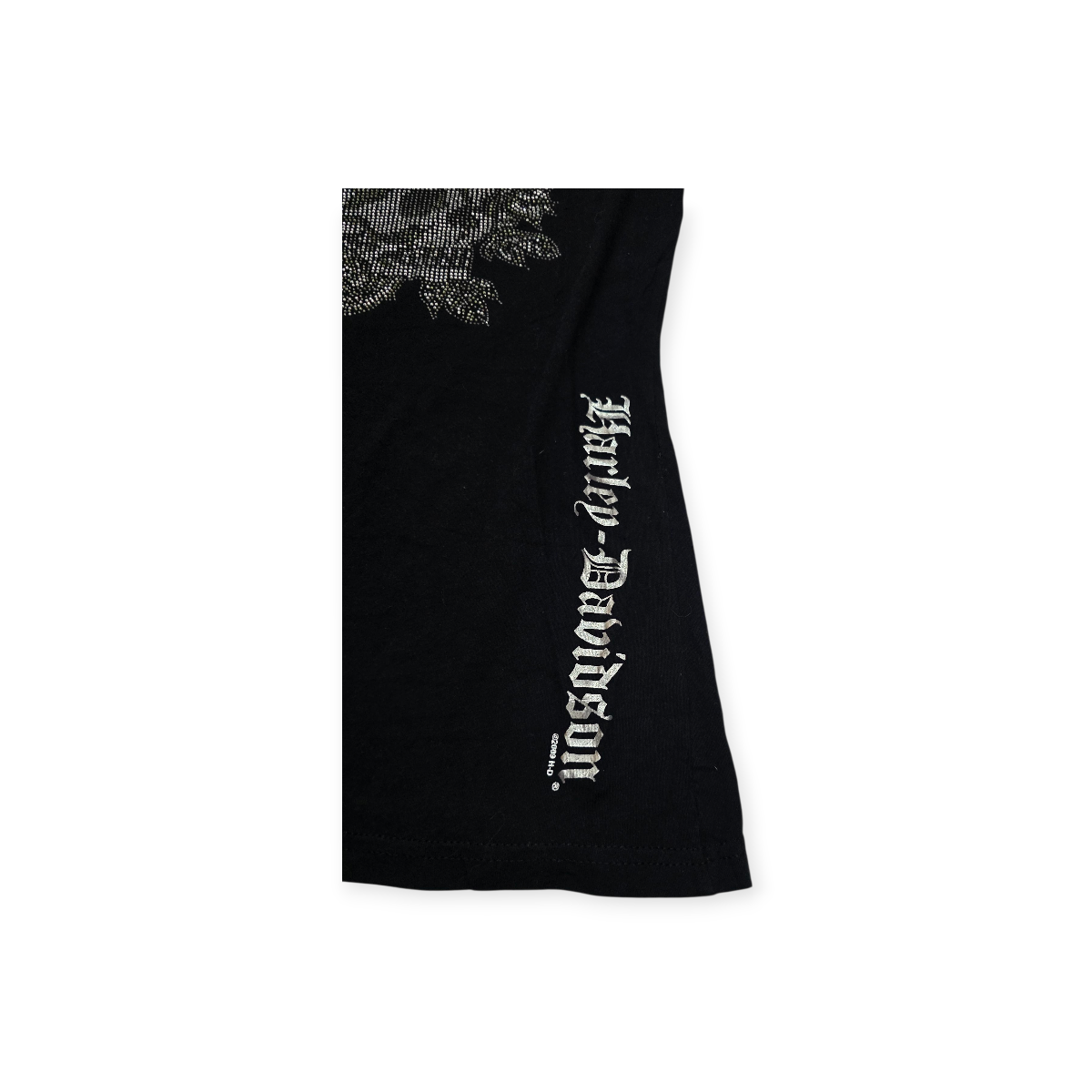 Playera Harley Davidson Grande L Negra Con Brillos