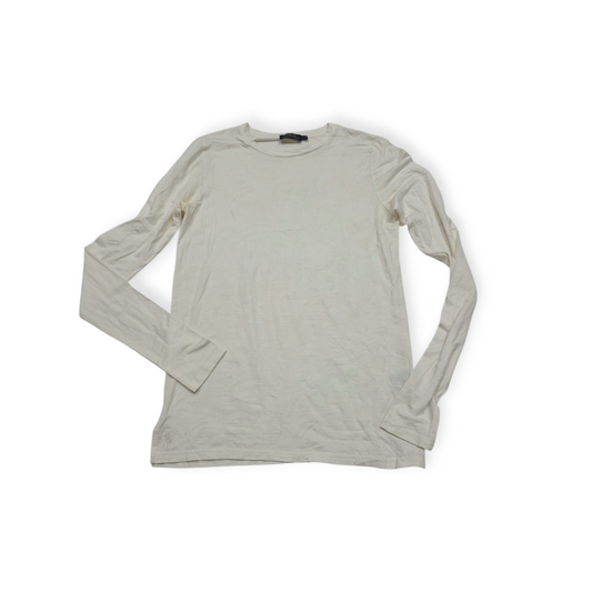 Playera Polo Ralph Lauren Manga Larga Grande L Color Beige